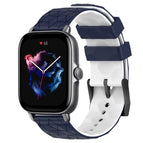 For Amazfit GTS 3 / Midnight Blue + White