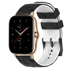 For Amazfit GTS 2 / Black+White