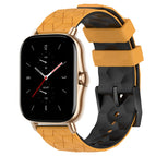 For Amazfit GTS 2 / Yellow+Black