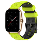 For Amazfit GTS 2 / Lime Green + Black