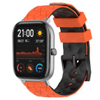 For Amazfit GTS / Orange+Black