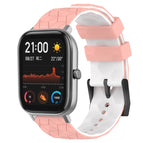 For Amazfit GTS / Pink+White
