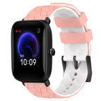 For Amazfit Pop / Pink+White