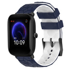 For Amazfit Pop / Midnight Blue + White