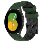 For Samsung Galaxy Watch 5 44mm / Armygreen+Black