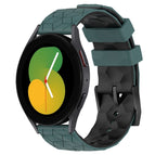 For Samsung Galaxy Watch 5 40mm / Olive Green + Black