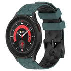For Samsung Galaxy Watch 5 Pro 45mm / Olive Green + Black