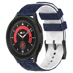 For Samsung Galaxy Watch 5 Pro 45mm / Midnight Blue + White