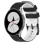 For Samsung Galaxy Watch 4 40mm / Black+White