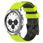 For Samsung  Galaxy Watch 4 Classic 42mm / Lime Green + Black