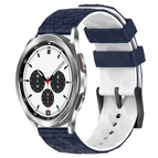 For Samsung  Galaxy Watch 4 Classic 42mm / Midnight Blue + White
