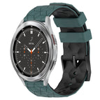 For Samsung  Galaxy Watch 4 Classic 46mm / Olive Green + Black