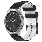 For Samsung  Galaxy Watch 4 Classic 46mm / Black+White
