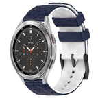 For Samsung  Galaxy Watch 4 Classic 46mm / Midnight Blue + White