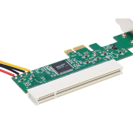 PCI-E to PCI Adapter Card Converter with 4Pin Power Supply, PCI-E to PCI