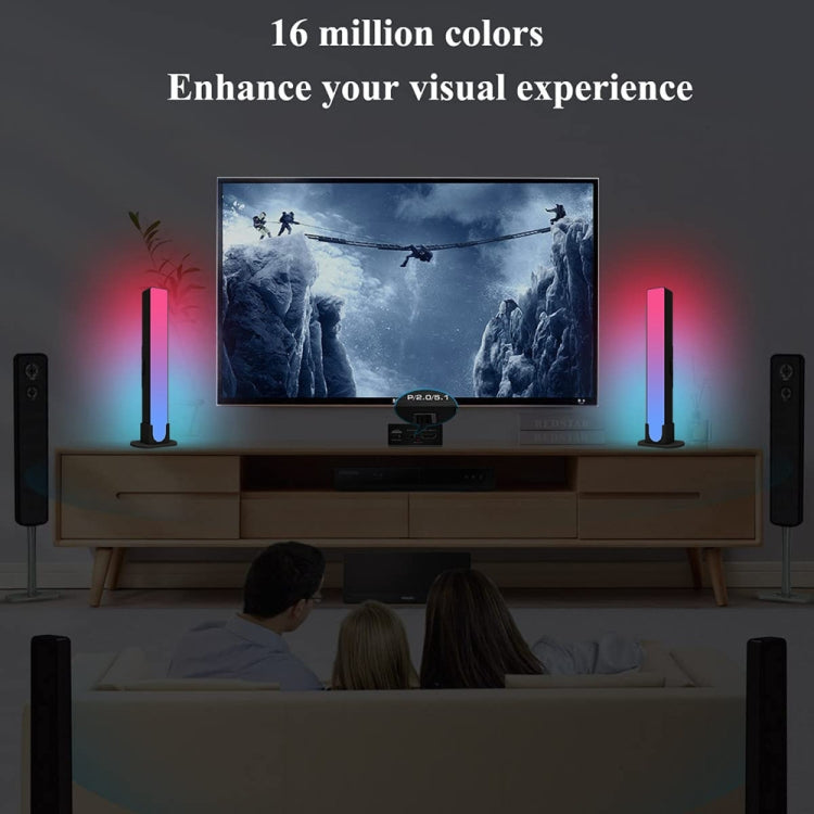 ZM-021 Music Sync LED Bar Ambient Light TV Tuya Desktop Atmosphere Lamp