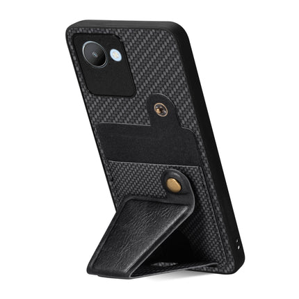 Carbon Fiber Wallet Flip Card Holder Phone Case, For Realme C30, For Xiaomi 13 Pro, For Xiaomi 13, For Google Pixel 7A