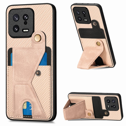 Carbon Fiber Wallet Flip Card Holder Phone Case, For Realme C30, For Xiaomi 13 Pro, For Xiaomi 13, For Google Pixel 7A
