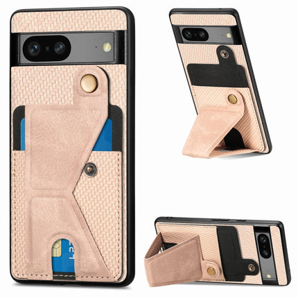 Carbon Fiber Wallet Flip Card Holder Phone Case, For Realme C30, For Xiaomi 13 Pro, For Xiaomi 13, For Google Pixel 7A