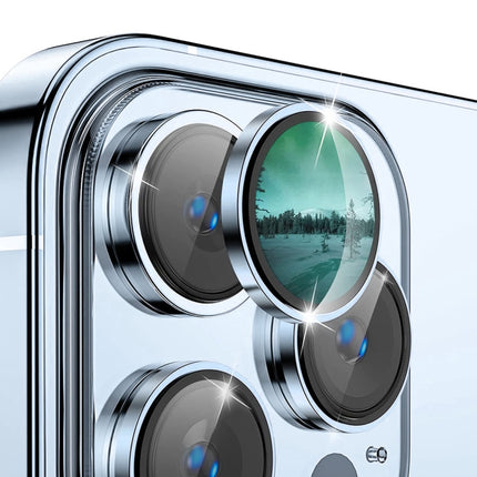 For iPhone 14 Pro / 14 Pro Max ENKAY AR Anti-reflection Camera Lens Glass Full Film, For iPhone 14 Pro / 14 Pro Max