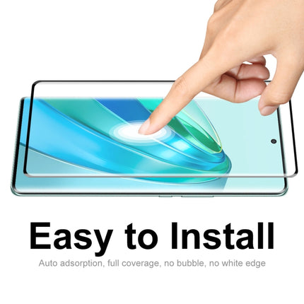 For Honor X9A / Magic5 Lite ENKAY 0.26mm 3D Hot Bending Tempered Glass Full Film with Lens Film, For Honor X9A / Magic5 Lite(1pc), For Honor X9A / Magic5 Lite(2pcs), For Honor X9A / Magic5 Lite(5pcs)