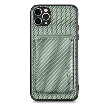Carbon Fiber Leather Card Magsafe Magnetic Phone Case, For iPhone 6 Plus / 6S Plus, For iPhone 13, For iPhone 7 Plus / 8 Plus, For iPhone 11