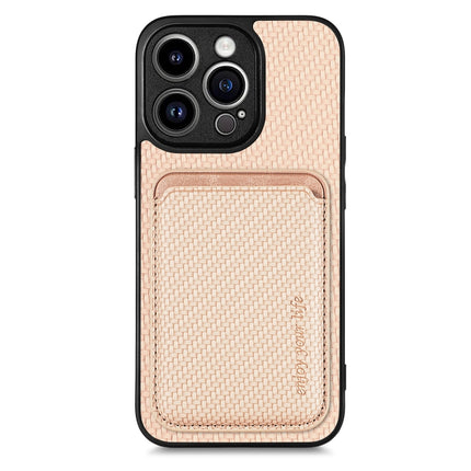 Carbon Fiber Leather Card Magsafe Magnetic Phone Case, For iPhone 12 Pro, For iPhone 12, For iPhone 13 Pro, For iPhone 6 / 6s