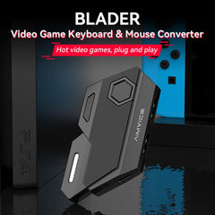 7 in 1 Video Game Converter Keyboard Mouse Converter Shooting Game Auxiliary Tool, 7 in 1 Video Game Converter