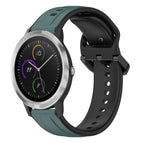 For Garmin Vivoactive3 / Olive Green + Black