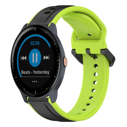 20mm Convex Loop Two-Color Silicone Watch Band, For Garmin Vivoactive3, For Garmin Vivoactive3 Music