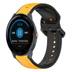 For Garmin Vivoactive3 Music / Yellow+Black