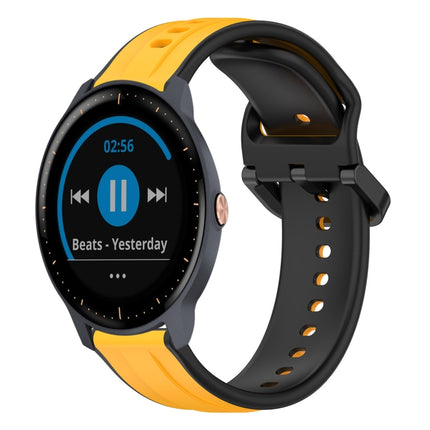20mm Convex Loop Two-Color Silicone Watch Band, For Garmin Vivoactive3, For Garmin Vivoactive3 Music