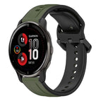 For Garmin Venu 2 Plus / Dark Green+Black