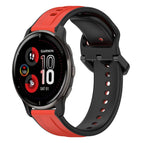 For Garmin Venu 2 Plus / Red+Black