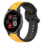 For Garmin Venu 2 Plus / Yellow+Black