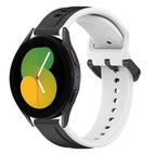 For Samsung Galaxy Watch 5 40mm / Black+White