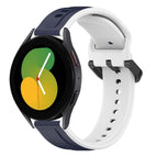 For Samsung Galaxy Watch 5 40mm / Midnight Blue + White
