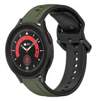 For Samsung Galaxy Watch 5 Pro 45mm / Dark Green+Black