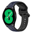 For Samsung Galaxy Watch 4 44mm / Midnight Blue + Black