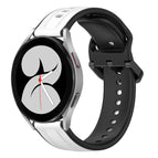 For Samsung Galaxy Watch 4 40mm / White+Black