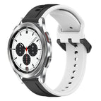 For Samsung  Galaxy Watch 4 Classic 42mm / Black+White