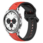 For Samsung  Galaxy Watch 4 Classic 42mm / Red+Black