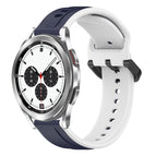 For Samsung  Galaxy Watch 4 Classic 42mm / Midnight Blue + White