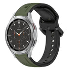 For Samsung  Galaxy Watch 4 Classic 46mm / Dark Green+Black