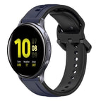 For Samsung Galaxy Watch Active 2 40mm / Midnight Blue + Black