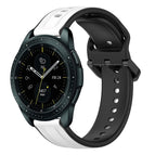 For Samsung Galaxy Watch 42mm / White+Black
