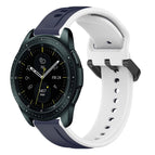 For Samsung Galaxy Watch 42mm / Midnight Blue + White