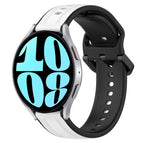 For Samsung Galaxy Watch 6 44mm / White+Black