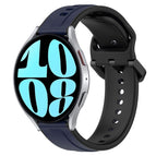 For Samsung Galaxy Watch 6 40mm / Midnight Blue + Black