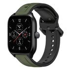 For Amazfit GTS 4 / Dark Green+Black